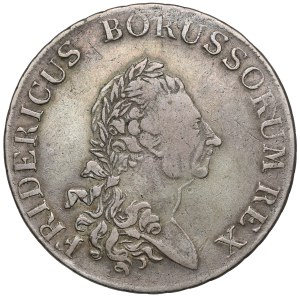 Śląsk, Fryderyk II Wielki, Talar 1783-B, Wrocław
