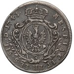 Śląsk, Fryderyk II Wielki, 15 krajcarów 1743-W, Wrocław