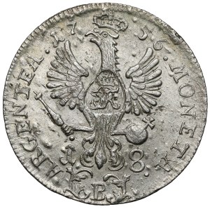 Śląsk, Fryderyk II Wielki, Ort 1756-B, Wrocław