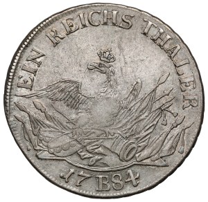 Śląsk, Fryderyk II Wielki, Talar 1784-B, Wrocław