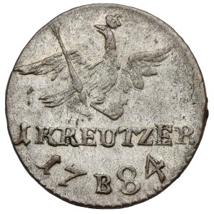 Schlesien, Friedrich II. der Große, Krajcar 1784-B, Wrocław