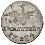 Śląsk, Fryderyk II Wielki, Krajcar 1784-B, Wrocław