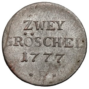 Silesia, Frederick II the Great, 2 greyslides 1777-B, Wrocław