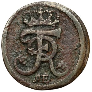 Silesia, Frederick II the Great, Denarius 1746 AHE, Wrocław - simpler F