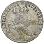 Śląsk, Fryderyk II Wielki, Szóstak 1755-B, Wrocław