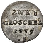 Śląsk, Fryderyk II Wielki, 2 greszle 1779-B, Wrocław