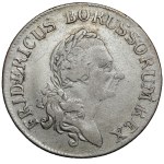 Śląsk, Fryderyk II Wielki, 1/3 talara 1783-B, Wrocław