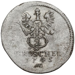 Slezsko, Fridrich II. Veliký, 2 greszle 1745 AHE, Wrocław
