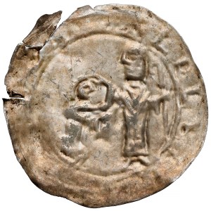 Boleslaw III. der Schiefmündige, Schutzbrakteat - Absolutionär