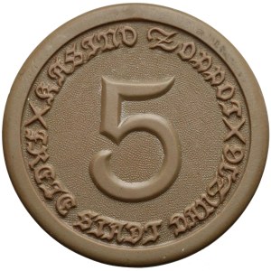Freie Stadt Danzig, jeton Casino SOPOT (Zoppot) - 5 florins