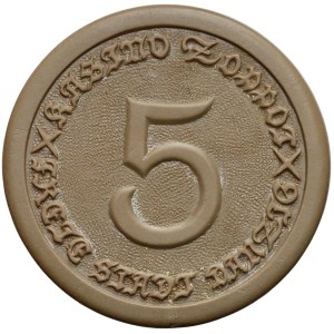 Freie Stadt Danzig, jeton Casino SOPOT (Zoppot) - 5 florins