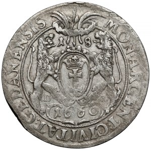 John II Casimir, Ort Gdansk 1660 DL