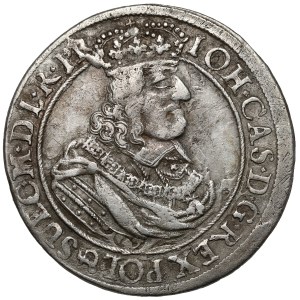 Jan II Kazimierz, Ort Gdańsk 1664 DL - RZADKI