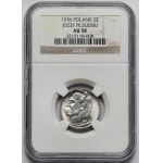Pilsudski 2 zlote 1936 - rare year
