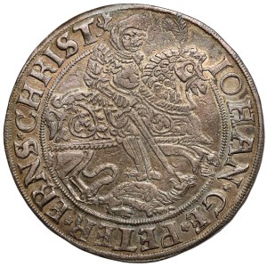 Mansfeld, Johann Georg I, Peter Ernst I, Christoph II (1559-1566) Thaler without date, Eisleben