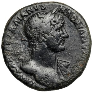 Hadrián (117-138 n. l.) Sesterc, Řím