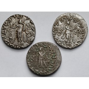 Greece, Indo-Scythians, Tetradrachms - set (3pcs)