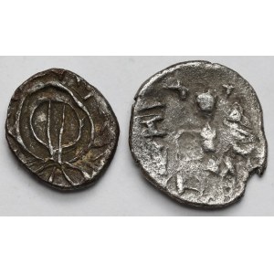 Partia, Monety srebrne - zestaw (2szt)