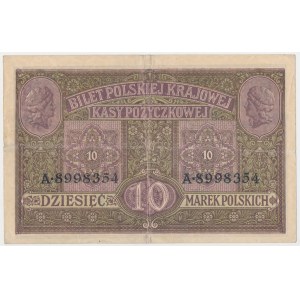 10 mkp 1916 Generál ... lístky - 2x A 899...