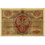 10 mkp 1916 Generál ... lístky - 2x A 899...