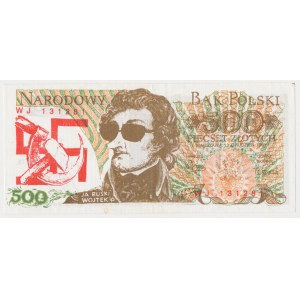 Solidarity, 500 zloty 1981 - Kosciuszko