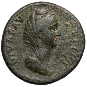 Faustina I the Elder (138-141 AD) Sesterc posthumous, Rome