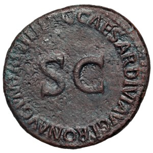 Caligula (37-41 AD) Ace - Posthumous issue of Germanicus