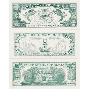 Solidarity, Solidary, Faithful and Independent Republic - set (3pcs)