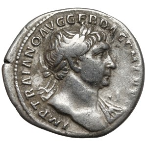 Trajan (98-117 n.e.) Denar, Rzym