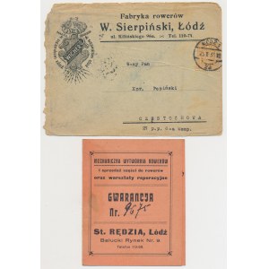 Boat, Flyer and Warranty - Bicycle Factory - set (2pcs)