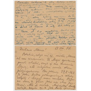 Natalia Ilgiewicz - correspondence of people from Julian Tuwim's circle - set (2pcs)