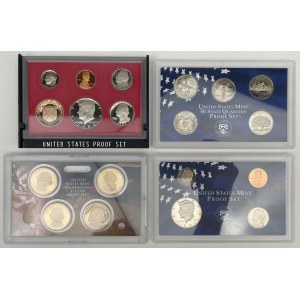 USA, Proof Set 1982, 1999 and Presidential $1 Proof set - set (3pcs)