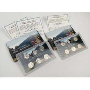 USA, Westward Journey Nickel Series 2004 and 2005 - set (2pcs)