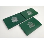 USA, Proof Set 1994, 1996 and 1997 - S - set (3pcs)