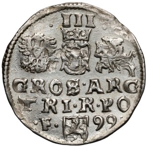 Sigismund III Vasa, Trojak Wschowa 1599 - piped
