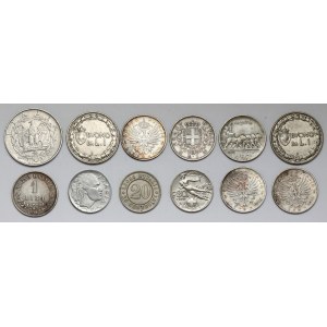 Italy, coin set 1863-1940 (12pcs)