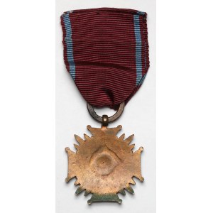People's Republic of Poland, Bronze Cross of Merit - with 'RP' monogram - Caritas stamping plant