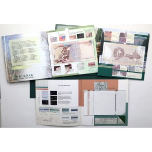 Russia, GOZNAK test banknotes (4pcs) - in original issue folder