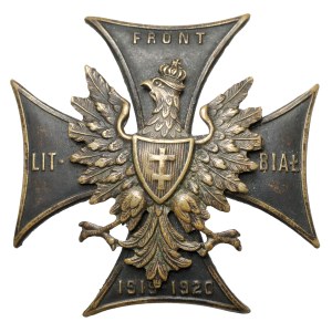 Badge, Lithuanian-Belarusian Front 1919-1920