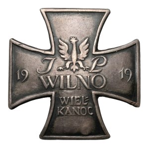 Odznaka, Za Wilno - 1919 Wielkanoc [A171] - (30x30)