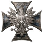Badge, Lithuanian-Belarusian Front 1919-1920 - with engraving