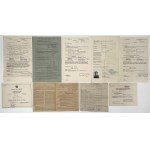 PSZnZ, Documents after Soldier of the 1st Armored Division Stanislaw Bukielski and wife - set (32pcs)