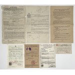 PSZnZ, Documents after Soldier of the 1st Armored Division Stanislaw Bukielski and wife - set (32pcs)