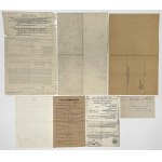 PSZnZ, Documents after Soldier of the 1st Armored Division Stanislaw Bukielski and wife - set (32pcs)