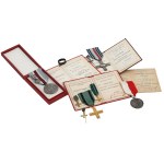 Virtuti Militari cl.V, the Cross of the Home Army and other memorabilia of the WARSAW POWERS.