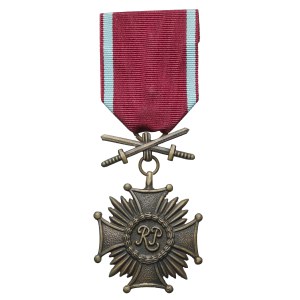 PSZnZ, Bronze Cross of Merit with Swords - Samuel Kretschmer &amp; Sons, Jerusalem.