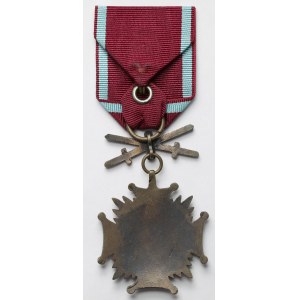 PSZnZ, Bronze Cross of Merit with Swords - Samuel Kretschmer &amp; Sons, Jerusalem.