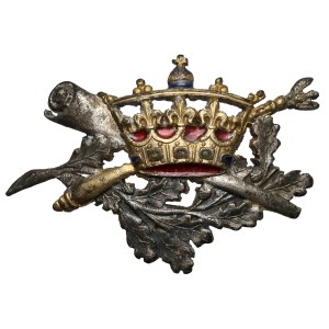 Commemorative badge - Crown and scepter