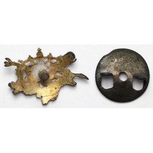 Commemorative badge - Crown and scepter