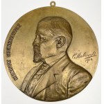Medallion (30 cm) Henryk Sienkiewicz (Cz. Makowski 1914)